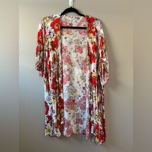 Maurices Floral Kimono